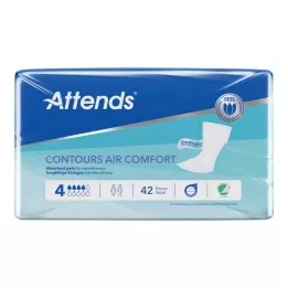 ATTENDS Contours Regular 4 šablonai, 42 vnt
