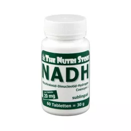 NADH 20 mg stabilios tabletės, 60 vnt