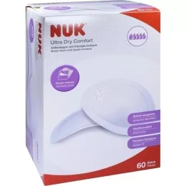 NUK Maitinimo įklotai Ultra Dry Comfort, 60 vnt