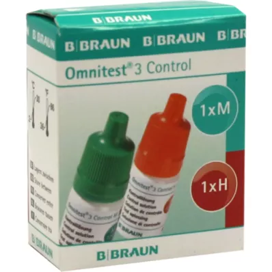 OMNITEST 3 kontrolinis tirpalas, 7 ml OMNITEST 3 kontrolinis tirpalas, 7 ml