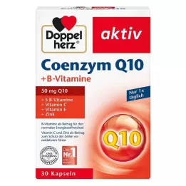 DOPPELHERZ Kofermento Q10+B vitaminų kapsulės, 30 vnt