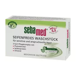 SEBAMED Alyvuogių skalbimo juostelė be muilo, 150 g