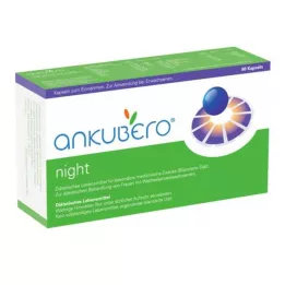 ANKUBERO Naktinės kapsulės, 60 vnt