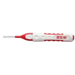 EDELWHITE per tarpdantį.bur.S 0,5-2,4mm raudona, 6 vnt