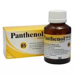 PANTHENOL 100 mg Jenafarm tabletės, 100 vnt