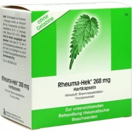 RHEUMA HEK 268 mg kietos kapsulės, 100 vnt
