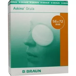 ASKINA Ocula akies kompr.56x72mm sterilus, 5 vnt