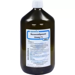 WASSERSTOFFPEROXID 3 % DAB 10 tirpalas, 1000 g