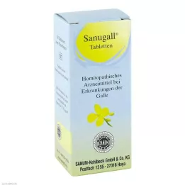 SANUGALL Tabletės, 80 vnt