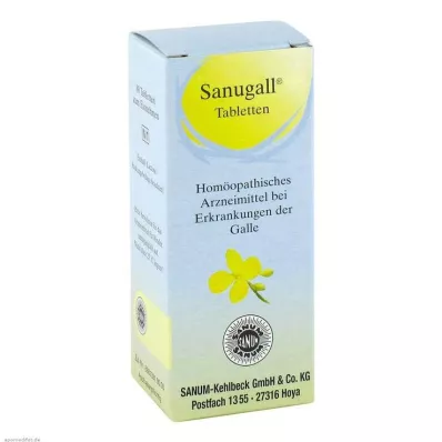 SANUGALL Tabletės, 80 vnt