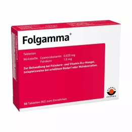 FOLGAMMA Tabletės, 50 vnt