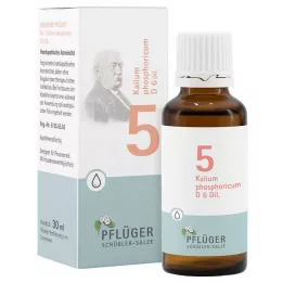 BIOCHEMIE Pflüger 5 Kalium phosphoricum D 6 lašai, 30 ml
