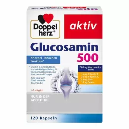 DOPPELHERZ Gliukozaminas 500 kapsulių, 120 vnt