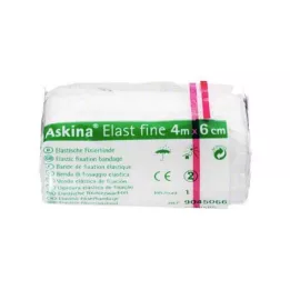 ASKINA Elast Fine tvarstis 6 cmx4 m celofanuotas, 1 vnt