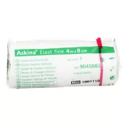 ASKINA Elast Fine tvarstis 8 cmx4 m celofanuotas, 1 vnt