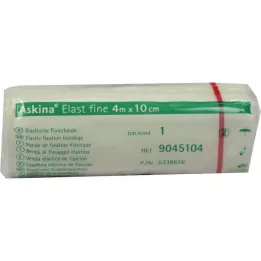 ASKINA Elast Fine tvarstis 10 cmx4 m celofanuotas, 1 vnt