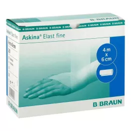 ASKINA Elast Fine Bandage 6 cmx4 m laisvas, 20 vnt