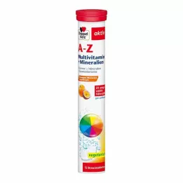 DOPPELHERZ A-Z Multivitaminų+Minerals putojančios tabletės, 15 vnt