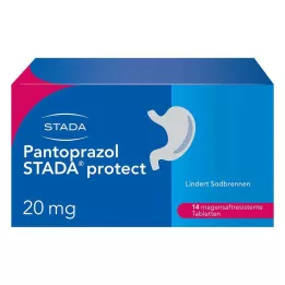 PANTOPRAZOL STADA Protect 20 mg skrandyje neirios tabletės, 14 vnt