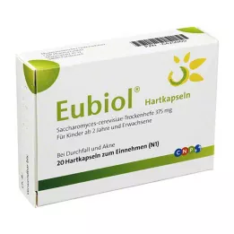 EUBIOL kietos kapsulės, 20 vnt