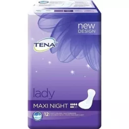 TENA LADY maxi naktiniai vidpadžiai, 12 vnt