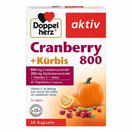 DOPPELHERZ Spanguolių+Moliūgų kapsulės, 30 vnt