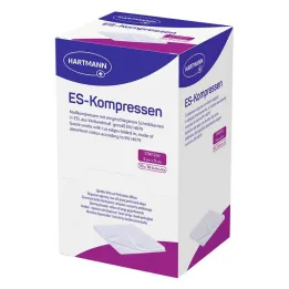 ES-Kompresai sterilūs 5x5 cm didelė pakuotė, 10X10 vnt