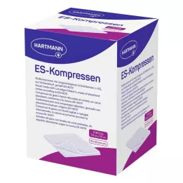 ES-KOMPRESSEN sterilus 7,5x7,5 cm 12 pak., 10X10 vnt
