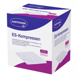 ES-KOMPRESSEN sterilus 7,5x7,5 cm 12 kartų didmeninė pakuotė, 5x20 vnt