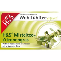 H&amp;S Amalų arbatos mišinys su citrinžolės filtro maišeliu, 20X2,0 g