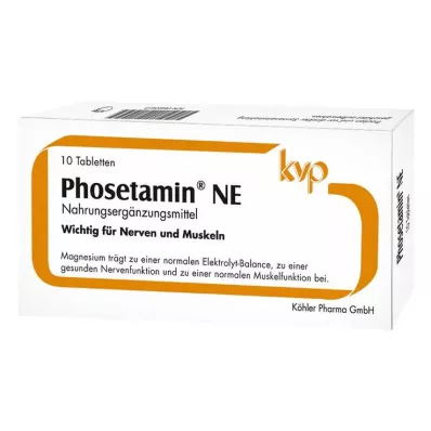 PHOSETAMIN NE Tabletės, 10 vnt PHOSETAMIN NE Tabletės, 10 vnt