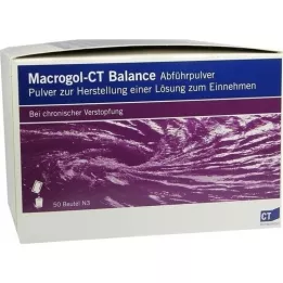 MACROGOL-CT Balance vidurius laisvinantys milteliai, 50 vnt