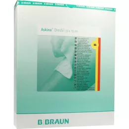 ASKINA DresSil silikono putplasčio jungtis 10x10 cm, 10 vnt