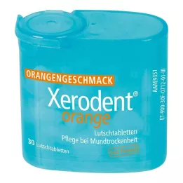 XERODENT Oranžinės pastilės, 30 vnt
