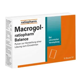 MACROGOL-ratiopharm Balance Plv.z.H.e.L.z.Einn., 10 vnt