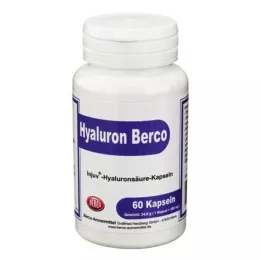HYALURON BERCO Injuv kapsulės, 60 vnt