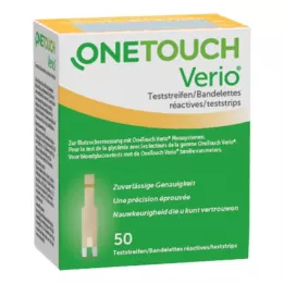 ONE TOUCH Verio testo juostelės, 50 vnt