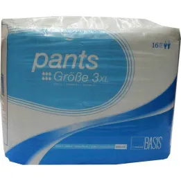 Param Pants Basic Dydis 3 XL, 16 vnt