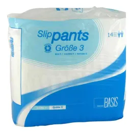 Param Slip Pants Basic Size 3 (14 vnt)