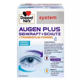 DOPPELHERZ Eyes plus Vision+Protection sistemos kapsulės, 120 vnt