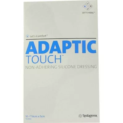 ADAPTIC Touch 5x7,6 cm nelipnus silikoninis žaizdų tvarstis, 10 vnt ADAPTIC Touch 5x7,6 cm nelipnus silikoninis žaizdų tvarstis, 10 vnt