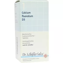 BIOCHEMIE DHU 1 Calcium fluoratum D 3 tabletė, 420 vnt