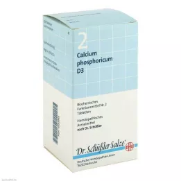 BIOCHEMIE DHU 2 Calcium phosphoricum D 3 tabletės, 420 vnt