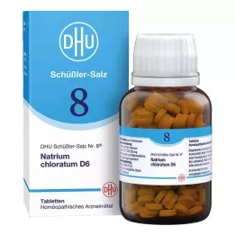 BIOCHEMIE DHU 8 Natrium chloratum D 6 tabletės, 420 vnt