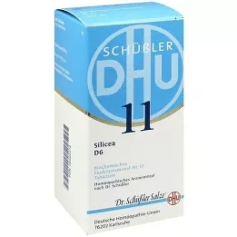 BIOCHEMIE DHU 11 Silicea D 6 tablečių, 420 vnt