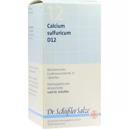 BIOCHEMIE DHU 12 Calcium sulfuricum D 12 tablečių, 420 vnt