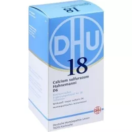 BIOCHEMIE DHU 18 Calcium sulfuratum D 6 tablečių, 420 vnt