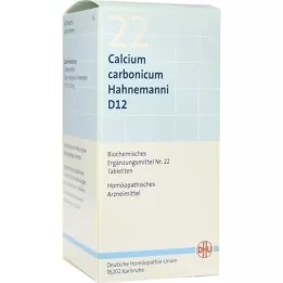 BIOCHEMIE DHU 22 Calcium carbonicum D 12 tabletės, 420 vnt