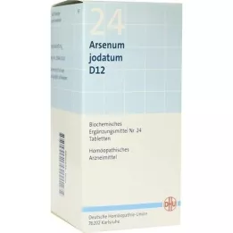 BIOCHEMIE DHU 24 Arsenum jodatum D 12 tablečių, 420 vnt