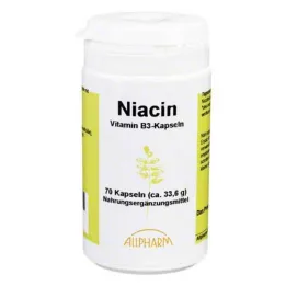 Niacino kapsulės, 70 vnt